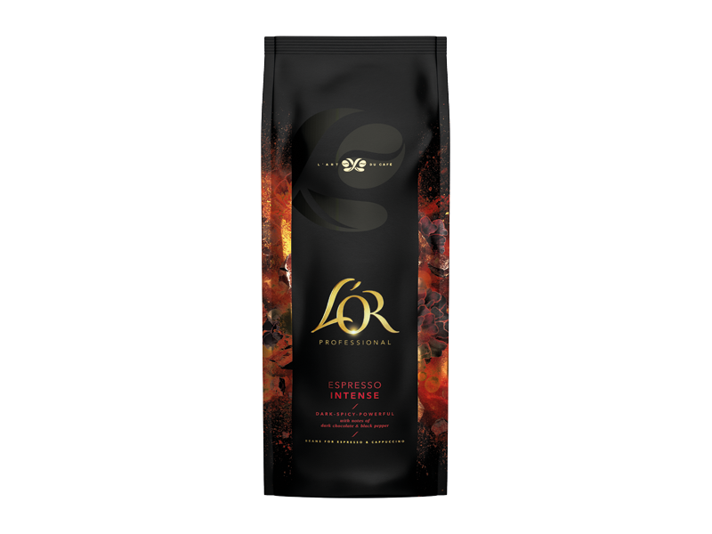 L'OR Espresso Intense -zrnková káva, 6 x 1 kg x 1 - front